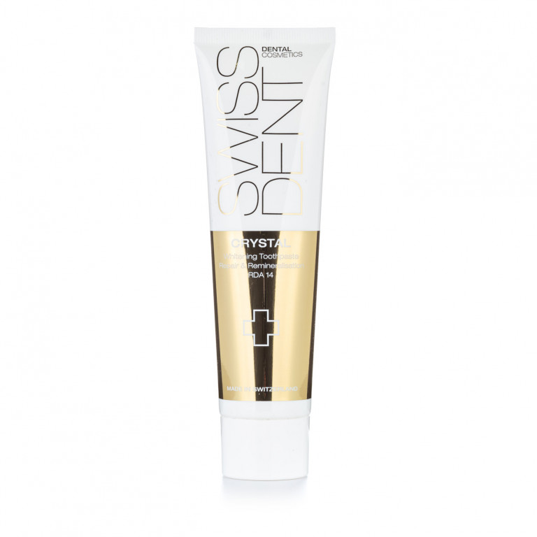 SWISSDENT CRYSTAL regeneráló fogkrém, fluoridmentes, 100 ml
