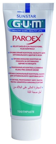 GUM PAROEX foggél (CHX 0,12 % + CPC 0,05 %), 75 ml