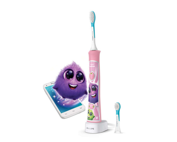 Philips Sonicare For Kids Pink HX6352/42, szónikus fogkefe