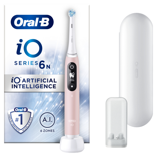 Oral-B iO Series 6 Rózsaszín elektromos fogkefe