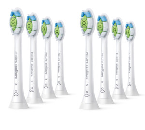 Philips Sonicare W Optimal White HX6068/12, pófejek, 8 db