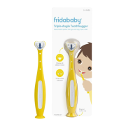 Fridababy Tooth Hugger 3D gyerekfogkefe, sárga