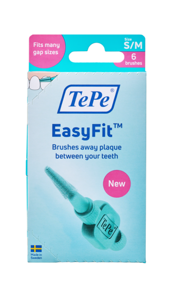 TePe MK EasyFit S/M, zöld, 6 db, dobozos