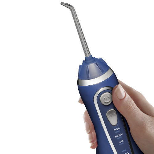 Waterpik Cordless Advanced WP563 Blue, utazó szájzuhany