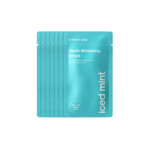 Pop Iced Mint Teeth Whitening Strips, fogfehérítő csíkok (7x2 db)