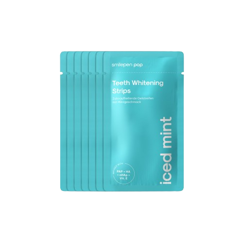 Pop Iced Mint Teeth Whitening Strips, fogfehérítő csíkok (7x2 db)