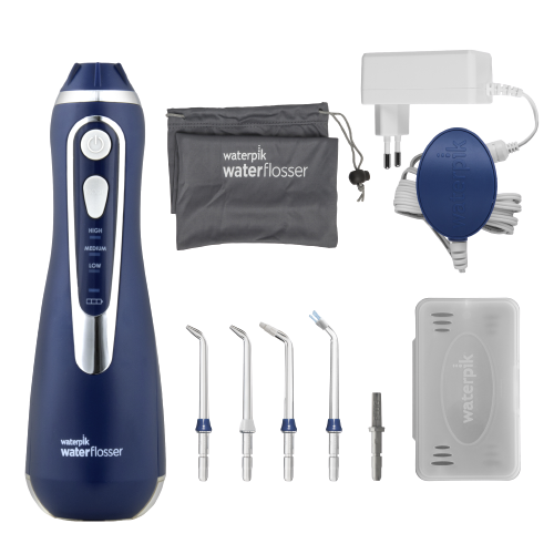 Waterpik Cordless Advanced WP563 Blue, utazó szájzuhany