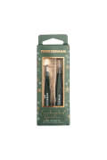 Tweezerman Enchanted Garden Lash Mini Tweezer Set, limitált mini csipeszkészlet, rose gold tokban