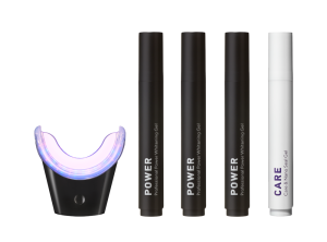 Smilepen Power Whitening Kit & Care, 7 napos intenzív fogfehérítő kezelés vezeték nélküli LED gyorsítóval