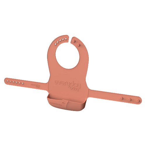 Everyday Baby szilikon előke, Lágy Piros