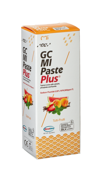 GC MI Paste Plus fogászati krém, Tutti Frutti, 40 g