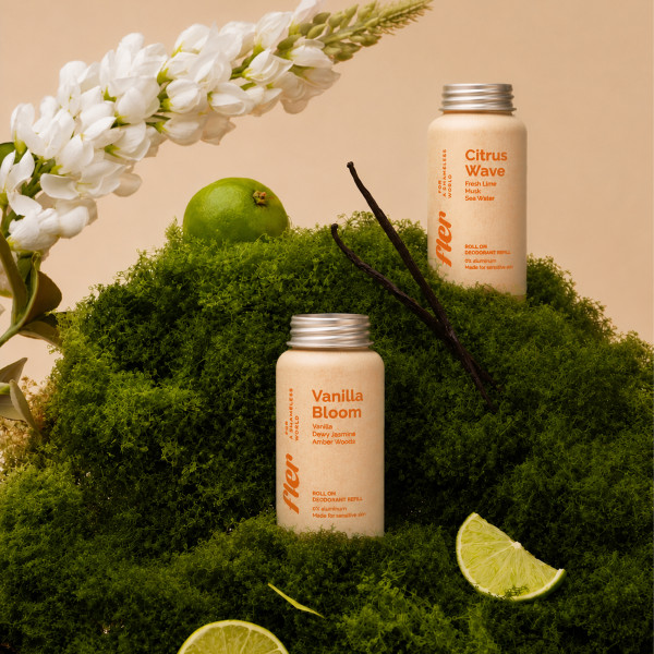 FLER Vanilla Bloom utántöltő – utántöltő roll-on dezodorhoz, 50 ml