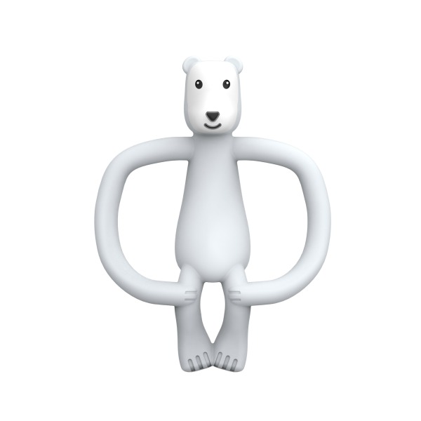 Matchstick Monkey fogzást segítő rágóka, Jegesmedve