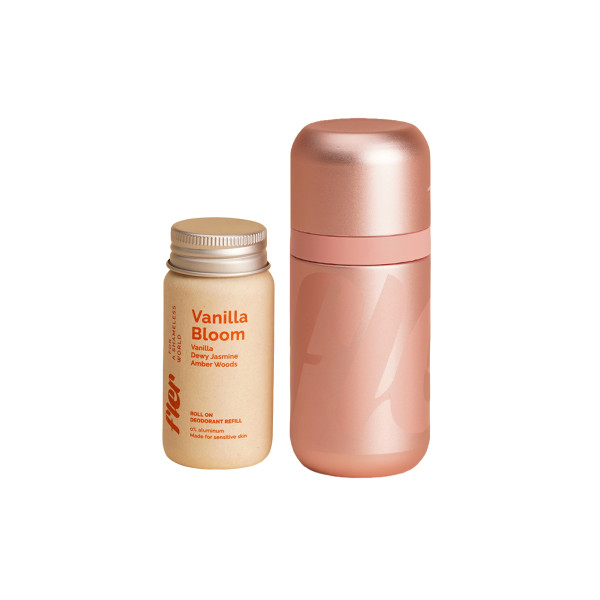 FLER Vanilla Bloom utántöltő – utántöltő roll-on dezodorhoz, 50 ml