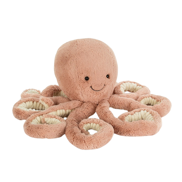 Jellycat Octopus Odell rózsaszín 75 cm