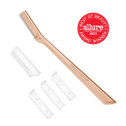 Tweezerman Facial Razor – arcszőrtelenítő borotva, rose gold