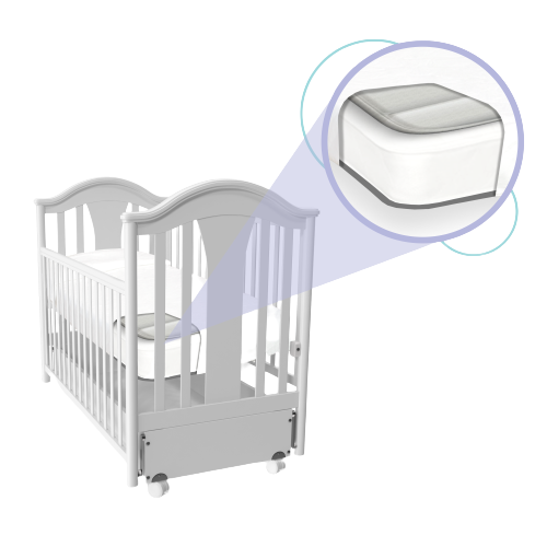 Hubble Dream+ szívritmus-, légzés- és mozgásfigyelő párna kamerás bébiőrrel