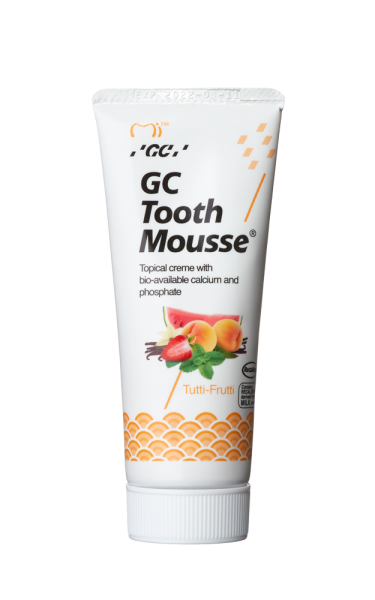 GC Tooth Mousse fogkrém, tutti-frutti ízű, 40 g