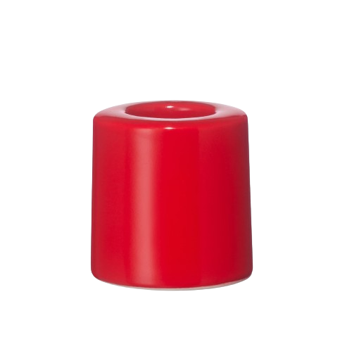 Kézzel készített kerámia fürdőszobai állvány, I love Profimed felirattal, svájci piros színben