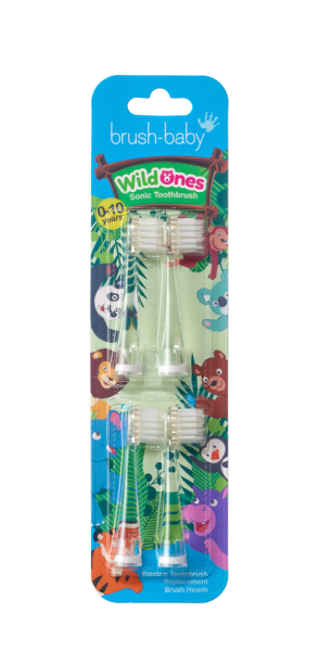 Brush-baby WildOnes pótfej, 0-6 éves korig, 4 db
