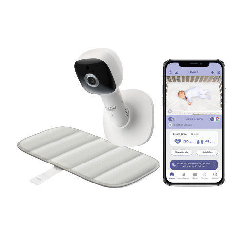 Hubble Dream+ szívritmus-, légzés- és mozgásfigyelő párna kamerás bébiőrrel