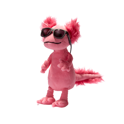 Karácsonyi csomag Jellycat Alice Axolotl és Babiators Navigator, fekete, 3-5 éves korig