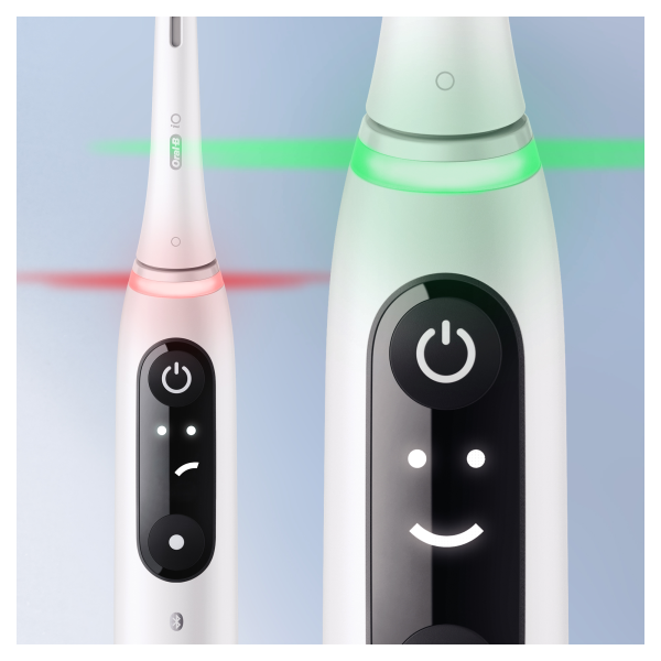 Oral-B iO Series 7N White Alabaster elektromos fogkefe, fehér