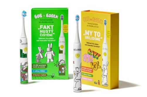 Bob & Bobek OMG/Kraft szónikus fogkefék tesztje – iskolásoknak