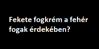 A Profimed már nem árul fekete fogkrémet.