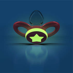 Dentistar fogszabályozó cumik 6-14 hónapos korig, rózsaszín