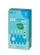 TePe Original fogköztisztító kefék bioműanyagból 0,6 mm, kék, 25 db