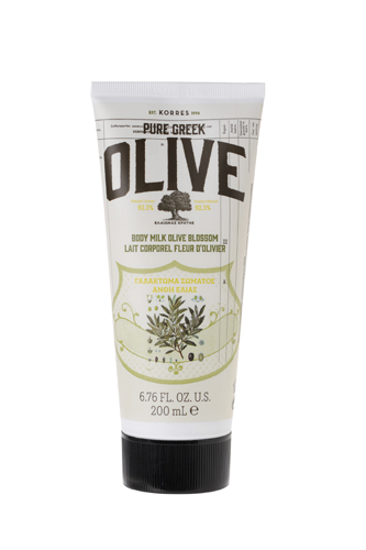 KORRES Pure Greek Olive olívavirág illatú testápoló, 200 ml