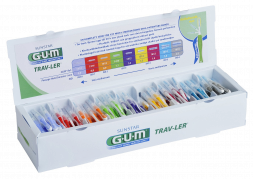 GUM Travler Professional fogköztisztító 180db-os