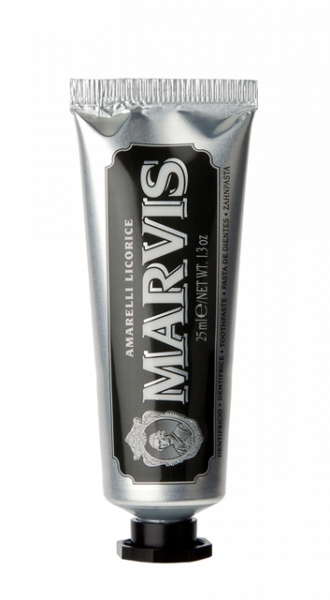 MARVIS Amarelli Licorice Mint fluoridos fogkrém, édesgyökérrel, 25 ml