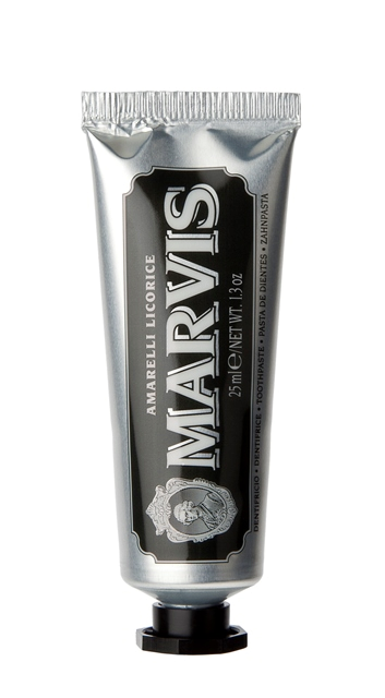 MARVIS Amarelli Licorice Mint fluoridos fogkrém, édesgyökérrel, 25 ml