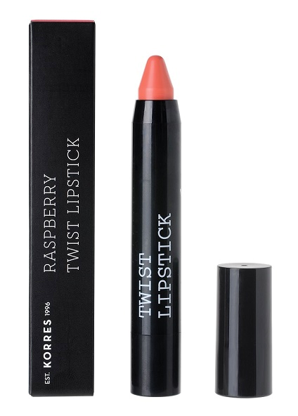 KORRES Raspberry Twist CHEERFUL – málnás ajakceruza, 2,5 g