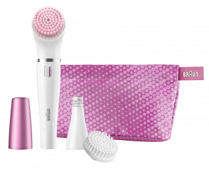 Braun Face Pink Arcepilátor és arctisztító kefe 2 az 1-ben