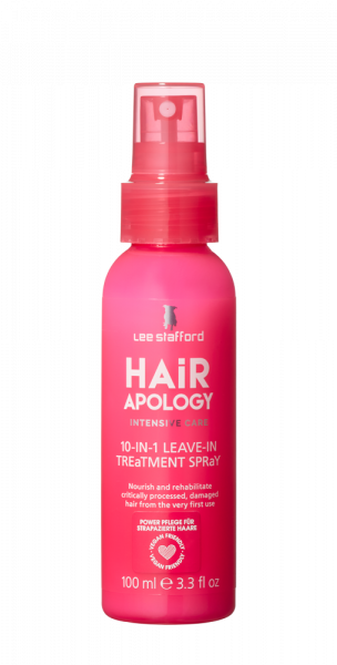 Lee Stafford Hair Apology 10 az 1-ben öblítésmentes intenzív hajápoló spray, 100 ml