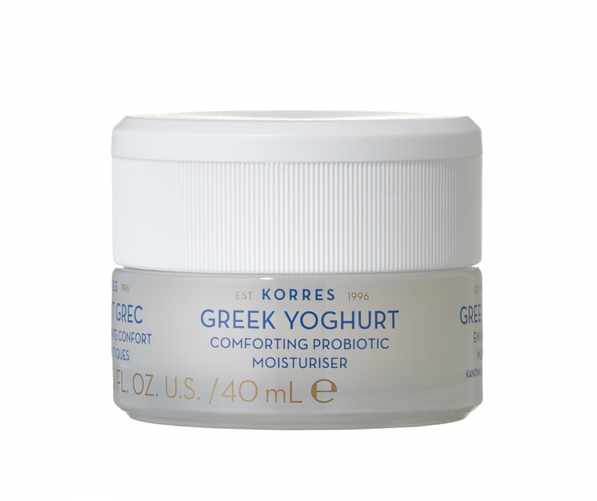 KORRES GREEK YOGHURT hidratáló probiotikus krém normál- és vegyes arcbőrre, 40 ml