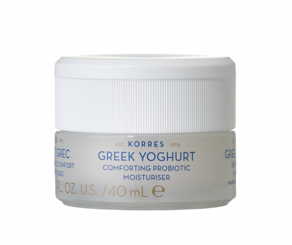 KORRES GREEK YOGHURT hidratáló probiotikus krém normál- és vegyes arcbőrre, 40 ml