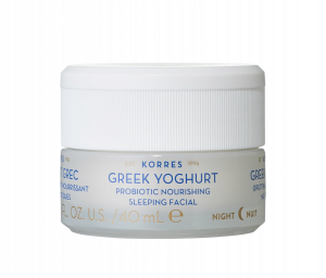 KORRES GREEK YOGHURT éjszakai probiotikus arcápoló, 40 ml