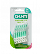 GUM Soft-Picks Advanced fogköztisztító, fogpiszkáló, REGULAR (közepes méretűl)