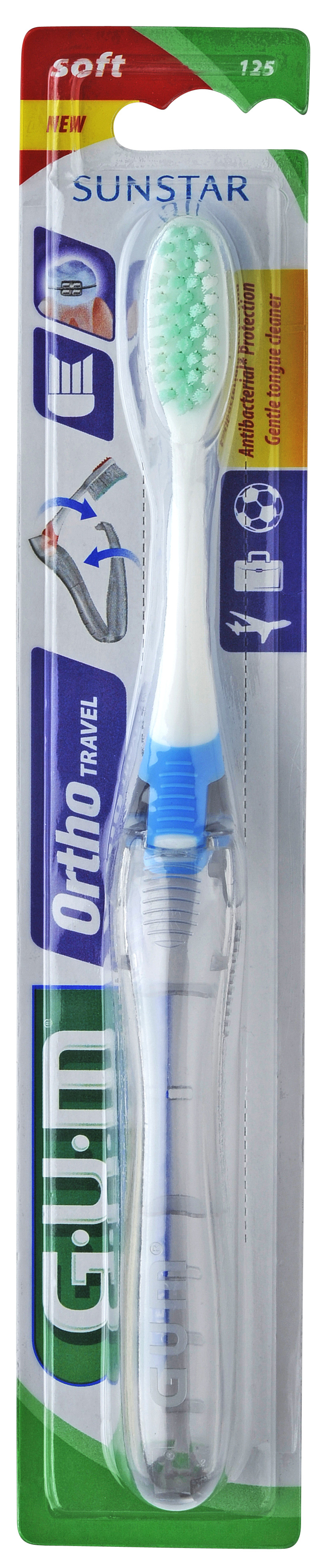 GUM Ortho, utazós fogkefe