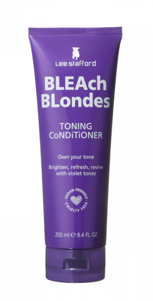 Lee Stafford Bleach Blondes Purple Reign kondícionáló lila pigmenttel, 250 ml