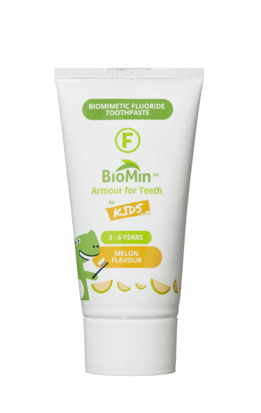 BioMin F for Kids, dinnyés gyerekfogkrém, 37,5 ml