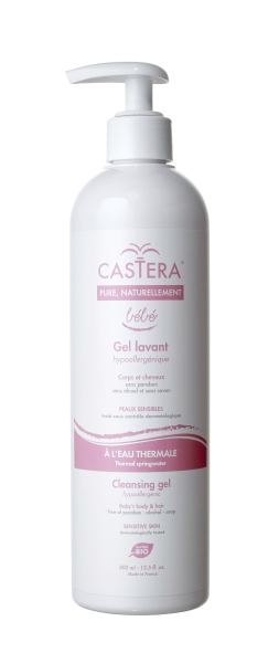 CASTERA BIO Tisztító Gél babák számára, 400 ml