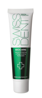 SWISSDENT BIOCARE regeneráló és világosító fogkrém, 100 ml