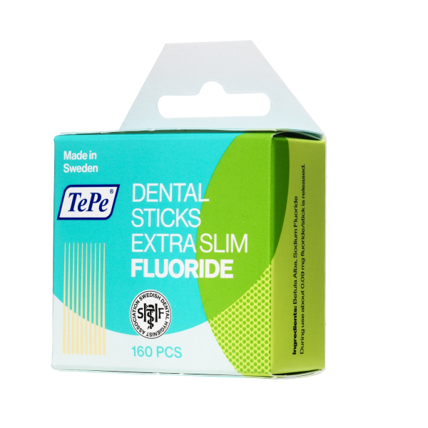 TePe fluoridos extra vékony fogpiszkáló nyírfából, 160 db