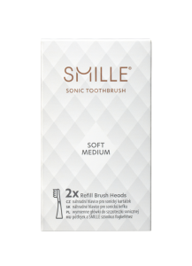 SMILLE Sonic Brush pótfejek – fehér, 2 db