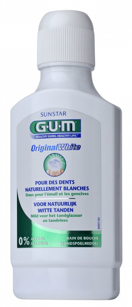 GUM OriginalWhite fogfehérítő szájvíz, 300 ml
